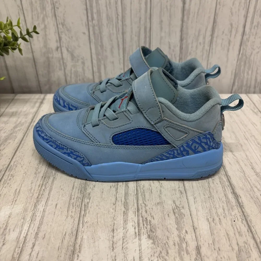 Youth Size 1 Jordan Spizike Low Blue